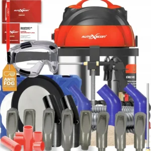 AutoXscan X558 PRO + sada dlouhých adaptérů v kufru + 2 kg prášku