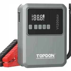 TOPDON V1200Air – 4v1 startovací zdroj + kompresor + powerbanka + LED světlo