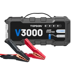 TOPDON V3000 – startovací zdroj 3000A + powerbanka 24 000 mAh - Nový model náhrada za JS3000
